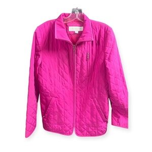 Liz Claiborne Quilted Jacket
Size Small – Fuchsia Pink